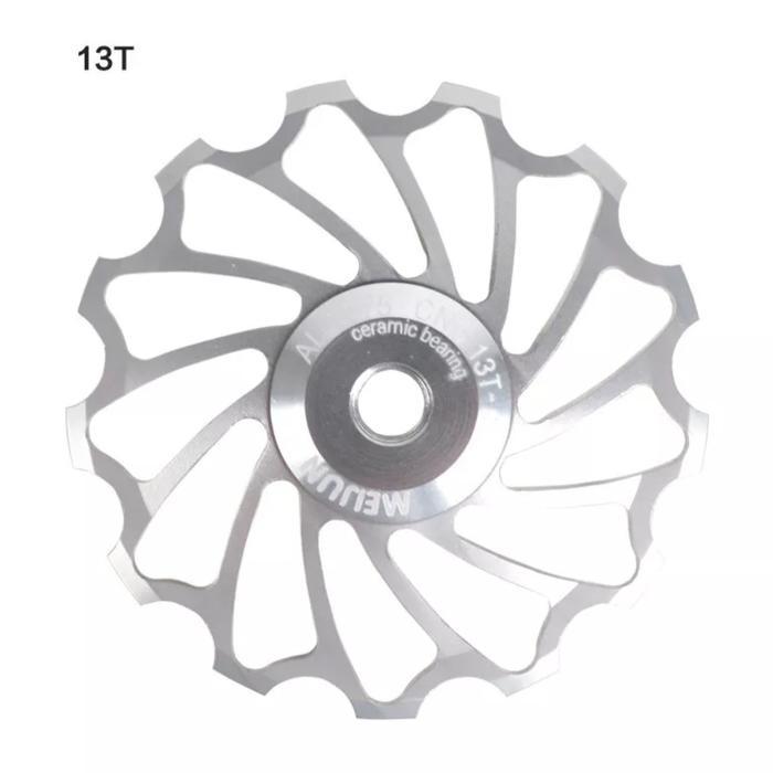"New" Pulley RD Ceramic 13T - Pulley RD Bearing Ceramic Mijun