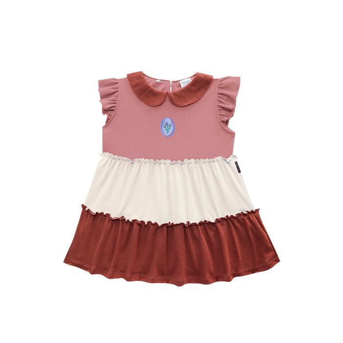 DIALOGUE BABY APPAREL Ruby Rainbow Dress