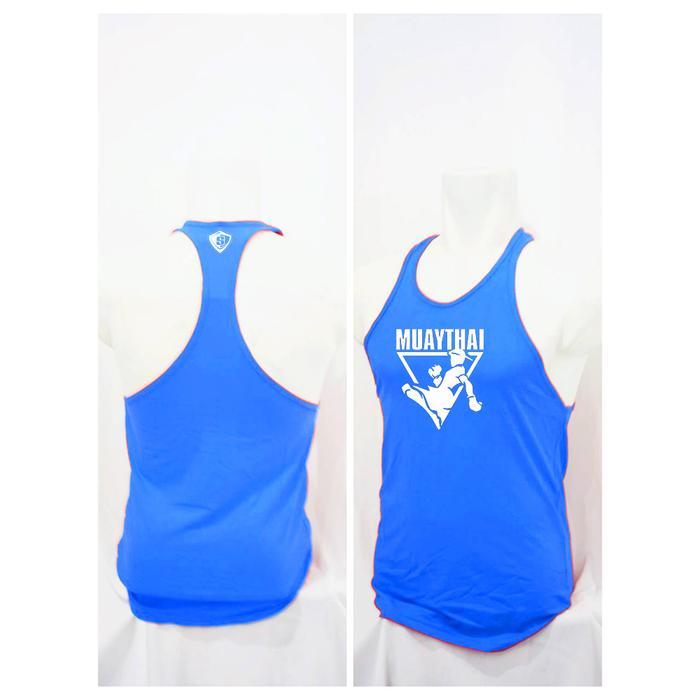 Baju Sport Singlet Muaythai Kick Boxing Mma Musclefit