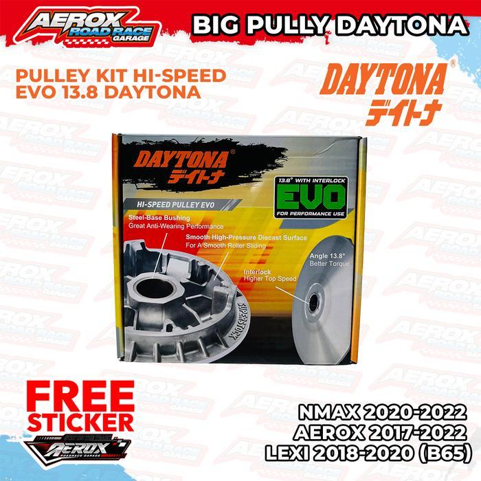Pulley Set Daytona Evo Aerox Nmax Lexi New Aerox New Nmax 13,8