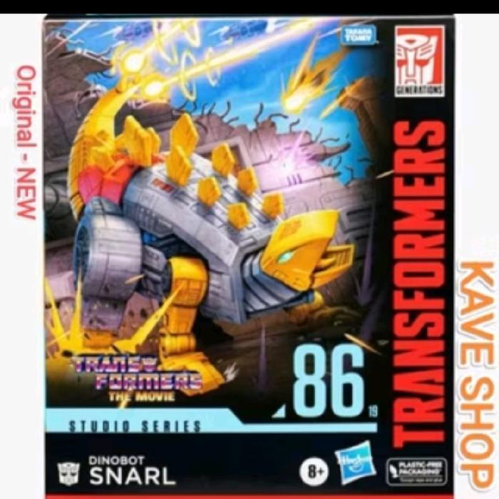 TRANSFORMERS THE MOVIE Leader Class : Dinobot Snarl - NEW - HASBRO