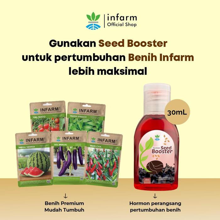 INFARM - Benih Bibit Semangka Benih Buah Semangka Kuning Bibit Buah Buahan Benih Buah Semangka Honey