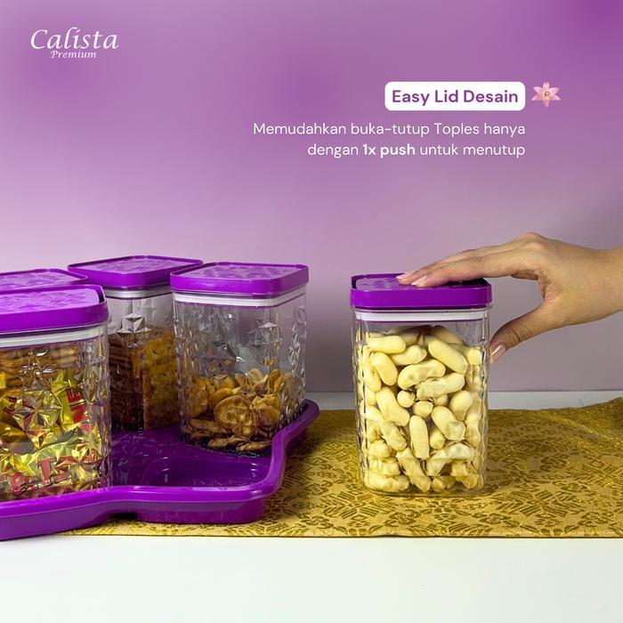 [CALISTA] TOPLES LILY SET 6 TOPLES LEBARAN