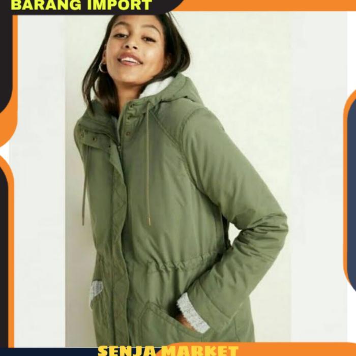Jaket jacket winter musim dingin salju tebal hangat import wanita perempuan