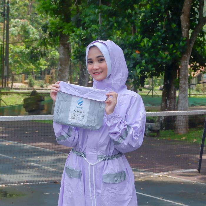 Jas Hujan Gamis Salsabilla Series By Amz