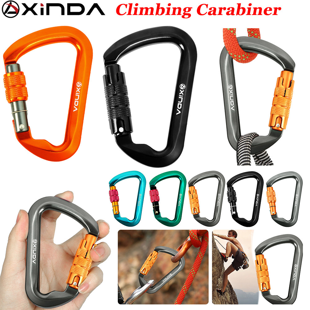 30kN Climbing Carabiner Heavy Duty Locking Carabiner Rock Climbing Carabiner for Rock Climbing