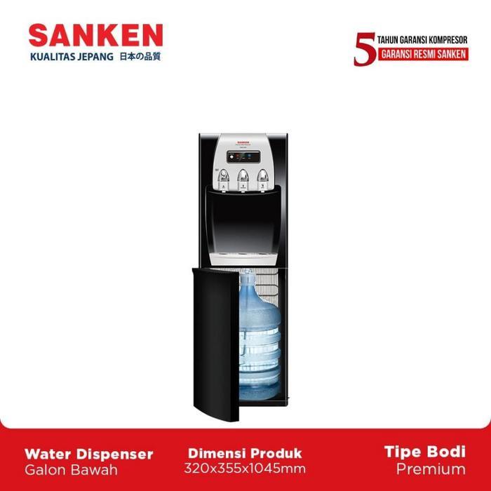 Sanken Water Dispenser Buttom Loading HWD-C505
