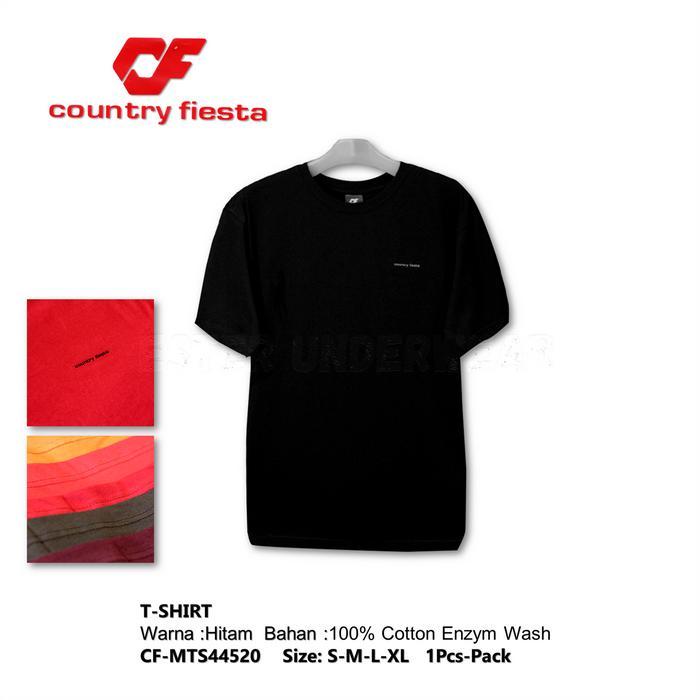 Country Fiesta Kaos Oblong CF MTS Isi 1 Pcs