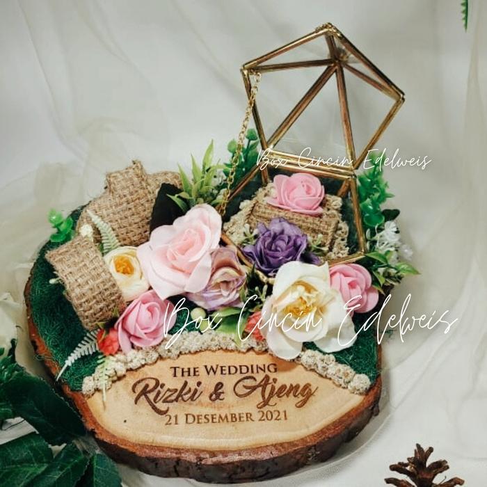 BOX MAHAR/ KOTAK MAS KAWIN/ RING BOX / tera s fullset
