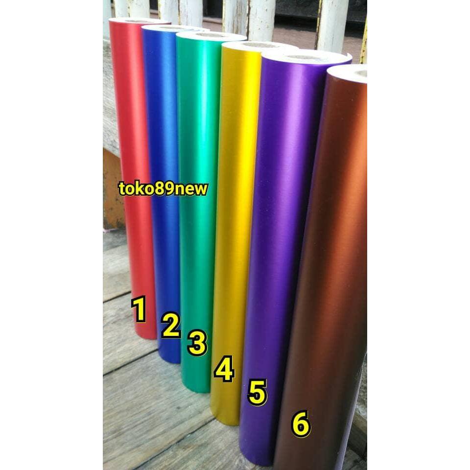 skotlet metalik doff/ stiker metalik doff