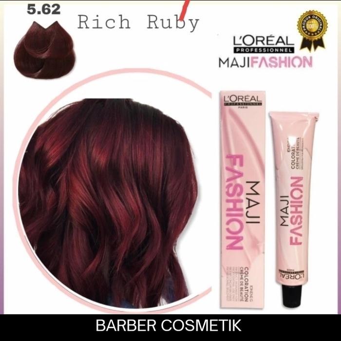 cat rambut loreal maji fashion majifashion 5.62 + oxidant loreal profesional