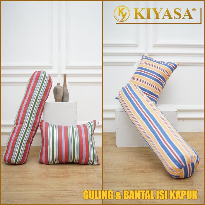 Paket Bundling 1 Set Bantal dan Guling Kapuk Randu