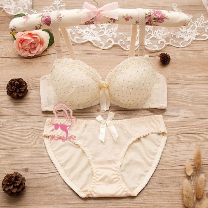 Bra Set / Set Bra / BH SET BER KAWAT Wanita Seksi BH Setelan Wanita dan Celana Dalam Wanita