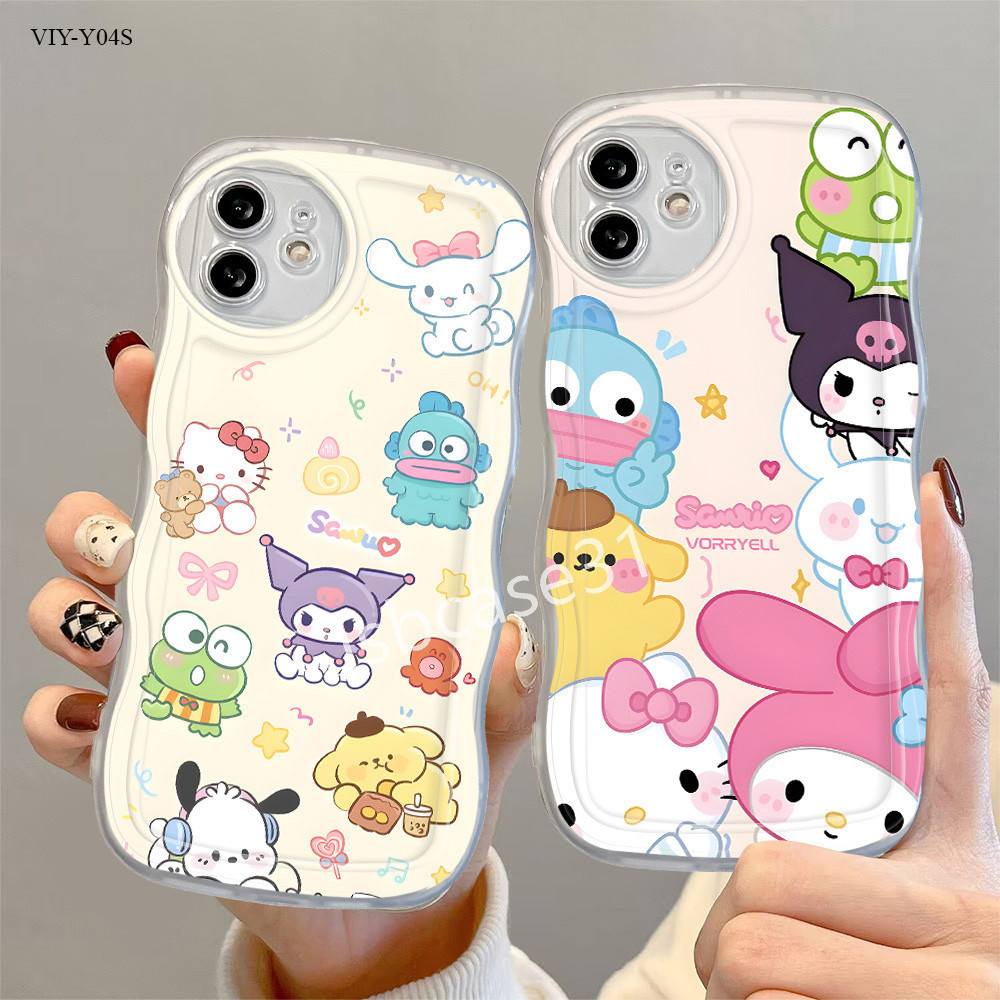 Casing Hp Drop-proof For VIVO Y21d Y400 Y04S Y04 Untuk Case Casing HP Phone Softcase Soft  3905 Cass