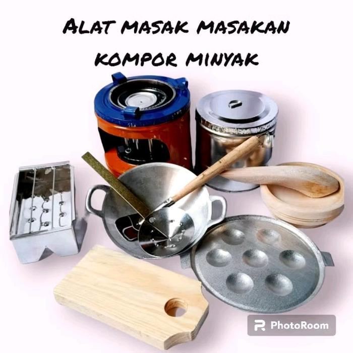 TERMURAH!! Set alat masak masakan viral miniatur anak paket lengkap al at