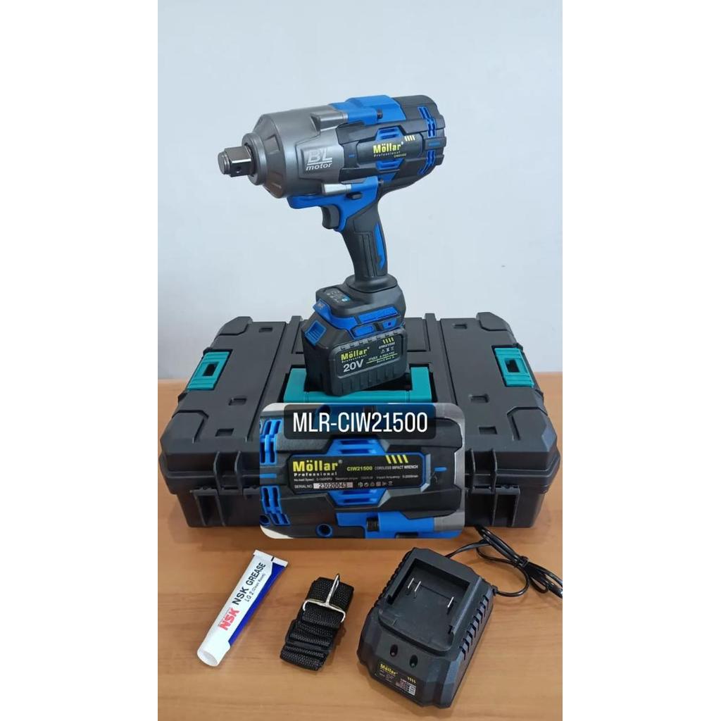 MOLLAR CIW21500 Cordless Impact Wrench 1500 Nm - Alat buka baut