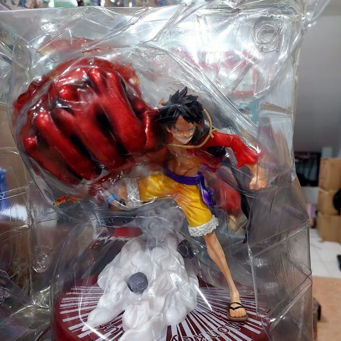 Action Figure One Piece Monkey D Luffy Gear 3 Elephant Gun
