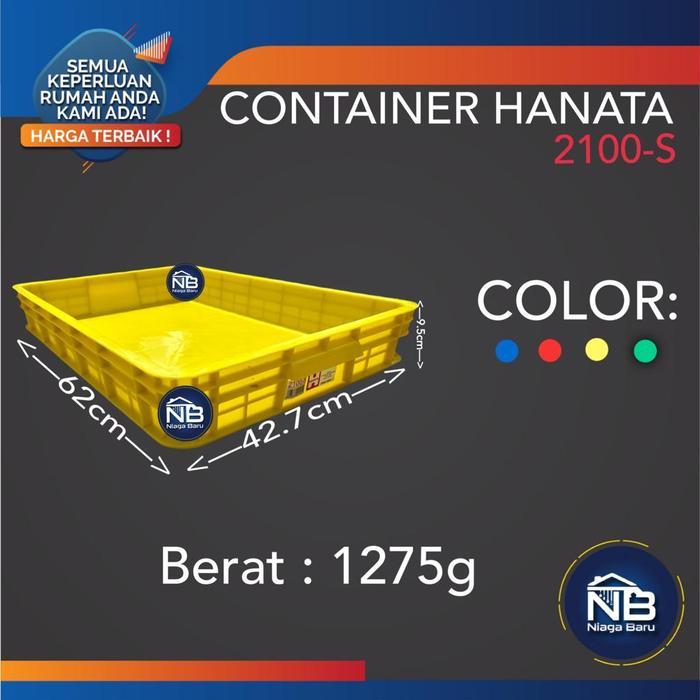 PROMO BOX CONTAINER HANATA 2100 S KHUSUS BOGOR DAN GOJEK [KINARI]
