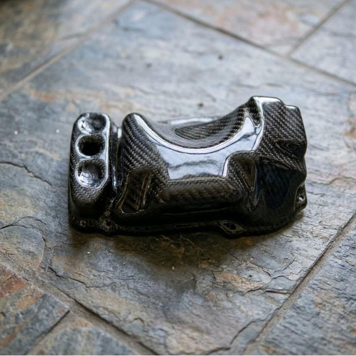 tutup filter beat karbu scoopy karbu beat lama karbu carbon kevlar twill
