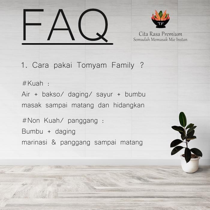 "New" CHASIO Bumbu Masak Premium Tomyam Family Sachet HALAL