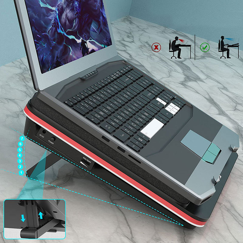 IETS GT500 Laptop Cooling Stand V2/V1/S2/B0 Series Cooling Pad 5000RPM External Cooler for 13", 15