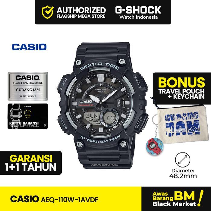 Casio General AEQ-110W-1AVDF AEQ-110W AEQ-110 AEQ110W AEQ 110W
