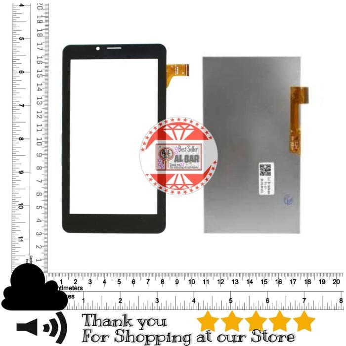 LCD + TOUCHSCREEN TAB ADVAN VANDROID I7U / i LITE 4G LAYAR ORIGINAL *