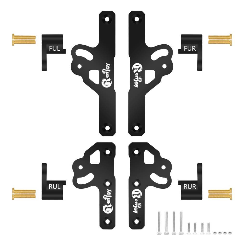 CNC Alum Shock Flex Blades for Axial 1/24 SCX24 Front Rear Shocks Tower Shock Absorber Mount