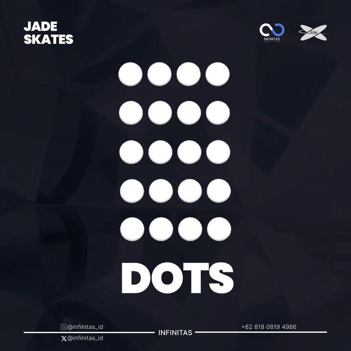 Asus - Jades Universal Dots PTFE Mouse Feet / Mouse Skate (Speed)
