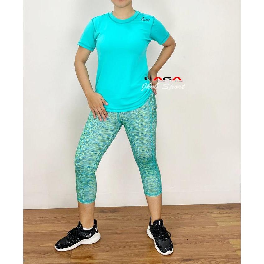 Candy Sports Baju Senam Setelan Olahraga Wanita Jumbo /Baju Senam Setelan Jumbo Wanita Aerobik/Baju