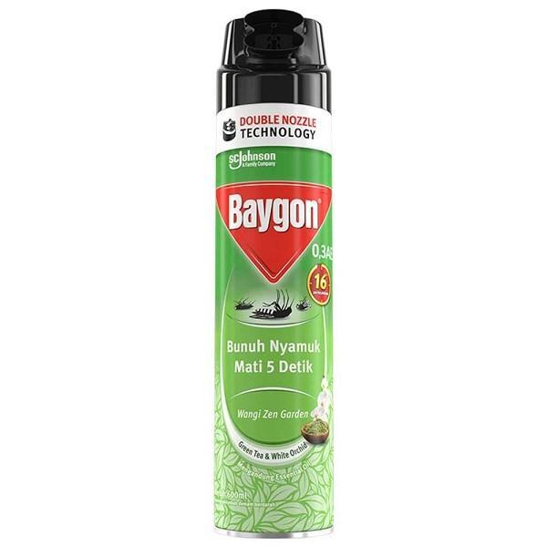 ` BAYGON AEROSOL ZEN GARDEN 600ML
