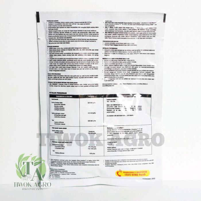 Herbisida BroadPlus 77 WP 40gr Corteva Obat Pembasmi Gulma Selektif Padi Tidak Kuning