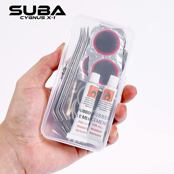 Suba Cygnus - Tool Kit Tambal Ban Sepeda - Portable Bicycle Tool Set Tire Repair Kit