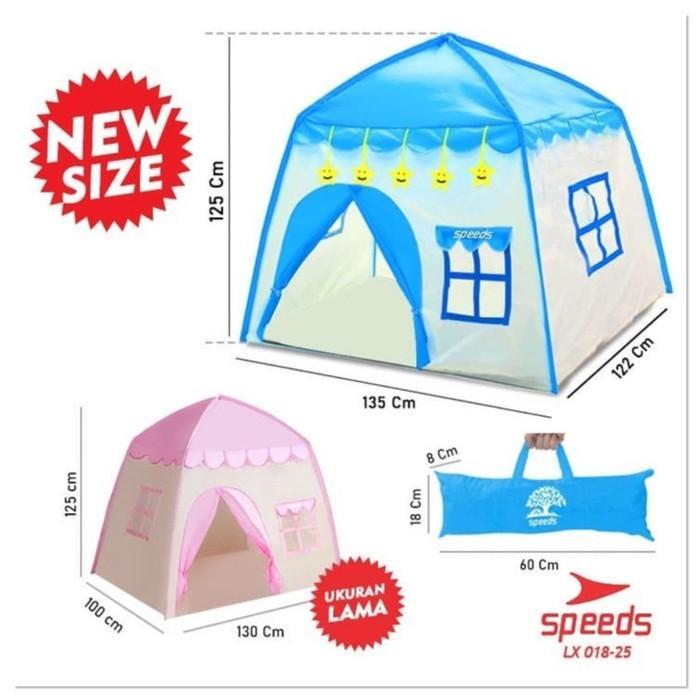 Tenda Bermain Anak model rumah Tenda Kids Anak Speeds LX 018-25
