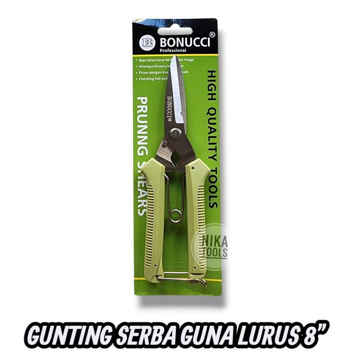 Gunting Dahan Bunga Ranting Pohon Lurus