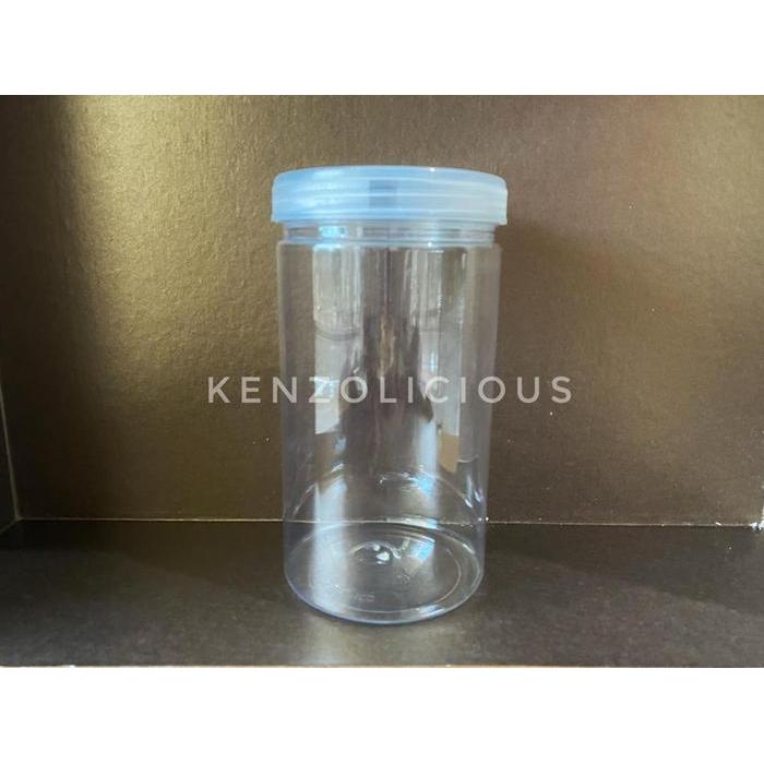 Toples Plastik 900 ML / Toples Ulir Natural 900 ML