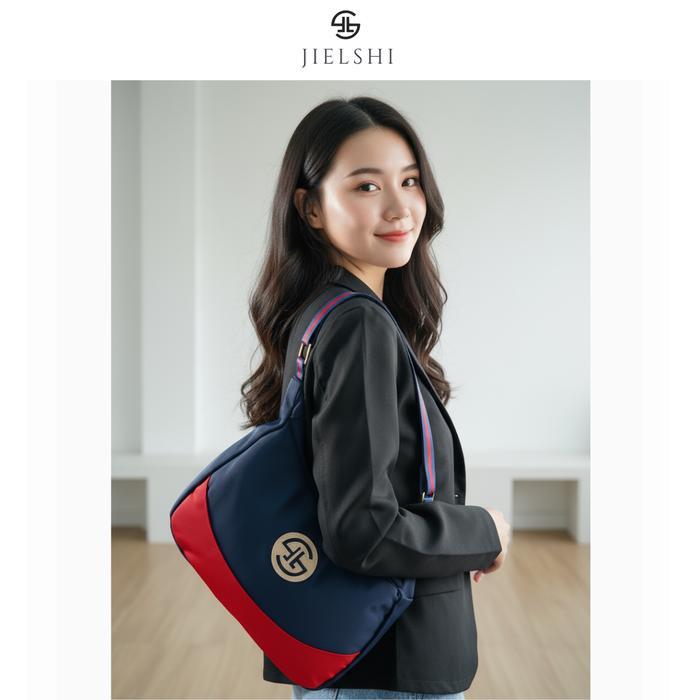 SELEMPANG Tamara Tas Selempang Wanita 0888 # - Slingbag Polos Bahan Kanvas Tebal Simpel Muat Dompet