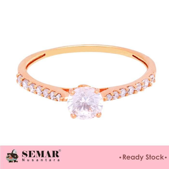 Cincin Emas Velerin Solitaire Gold 10K Semar Nusantara