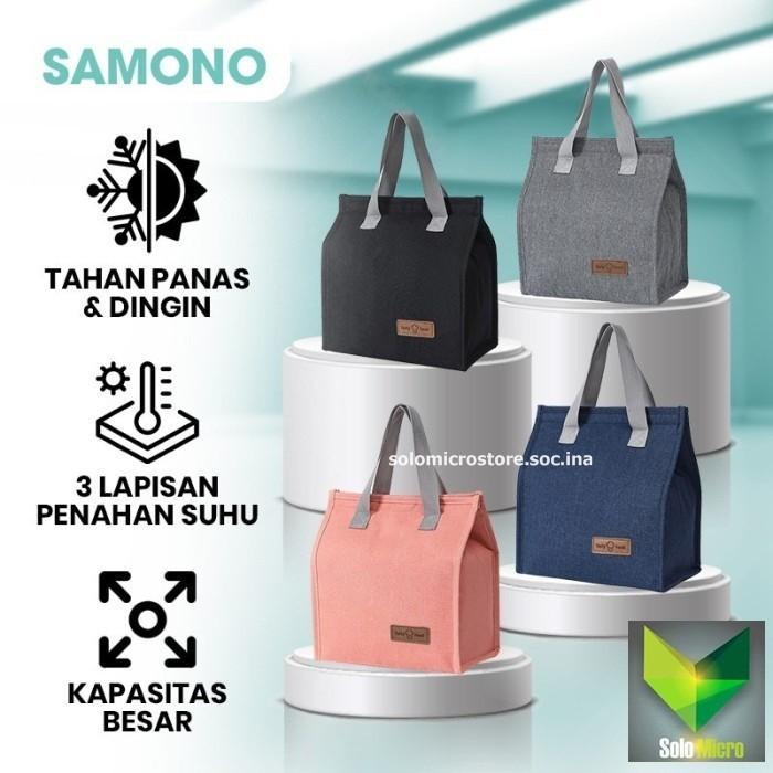 Samono Tas Bekal Makan Portable Tas Lunch Box BLB30