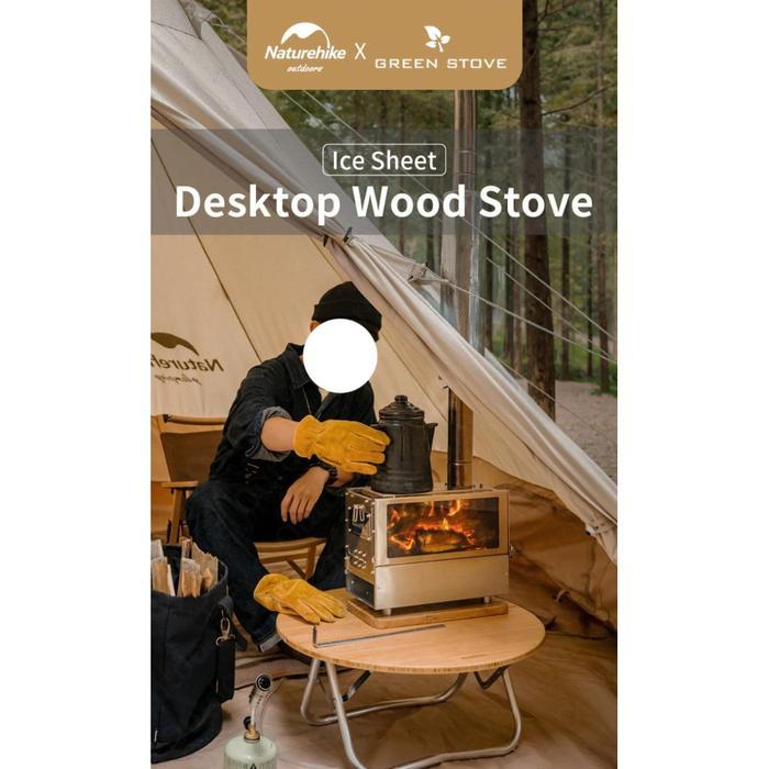 WOOD STOVE / KOMPOR KAYU PORTABLE OUTDOOR CAMPING NATUREHIKE NH21SK004