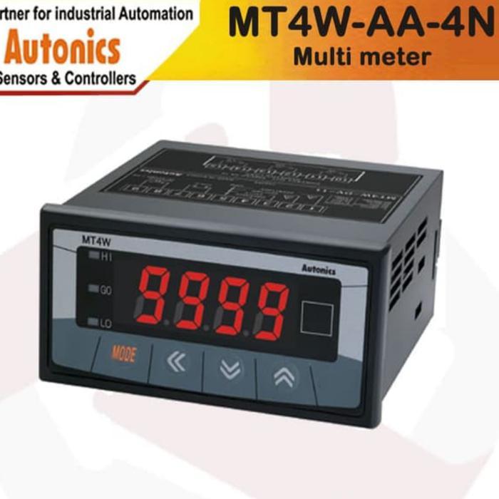 Mt4W-Aa-4N Panel Meter Autonics