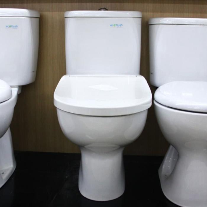 TOTO - CLOSET + KLOSET + TOILET DUDUK ECO WASHER CW 637 J CW637J DUAL FLUSH