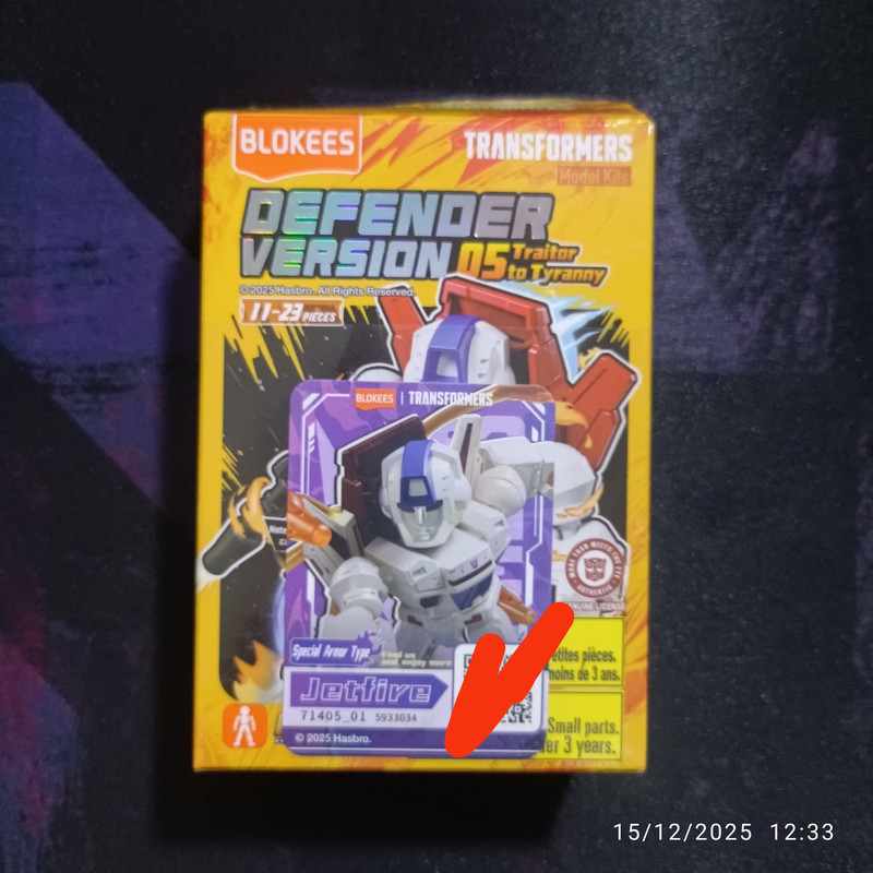 Blokees Defender Version 05 Jetfire Super Secret (Special Armor Type)