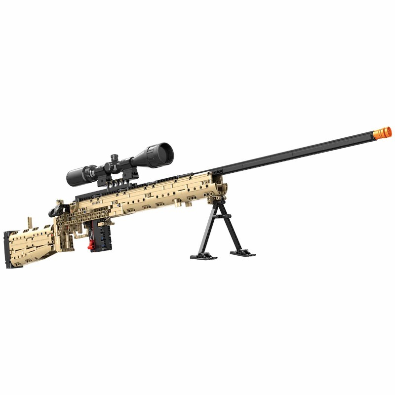 Creative M24 SWS Sniper Rifle Building Blocks Rifle WW2 Military Weapon Model Bricks Set Gun DIY