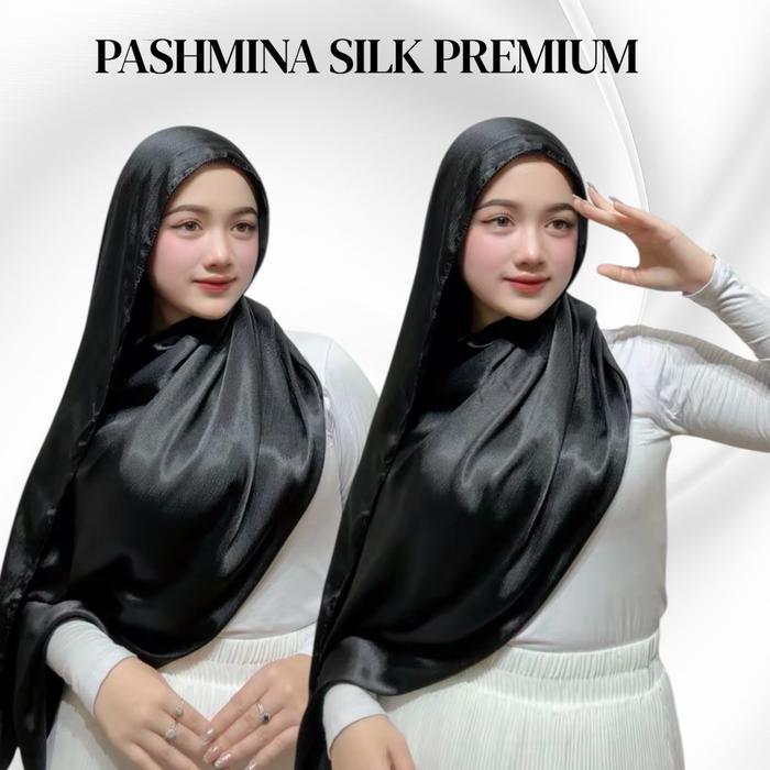 PASHMINA SILK TEXTURED PREMIUM / PASHMINA CRADENZA SILK / PASHMINA SILK / PASHMINA SATIN PREMIUM