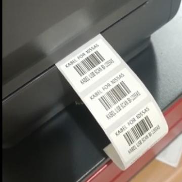 BERKUALITAS KERTAS LABEL BARCODE 40X30MM (1 LINE) THERMAL 40X30 MM