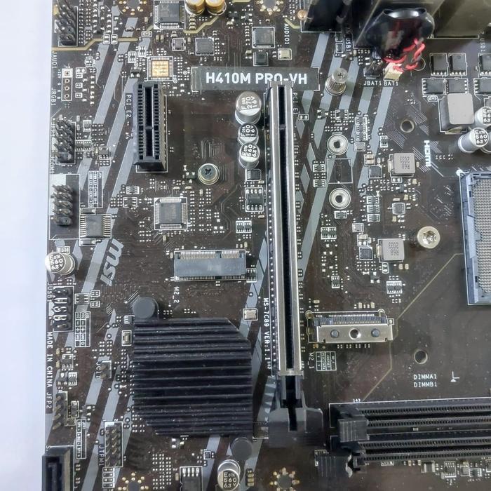 Mainboard Micro ATX MSI H410M PRO-VH ddr4 socket 1200 NVME murah motherboard H410 generasi 10th HDMI