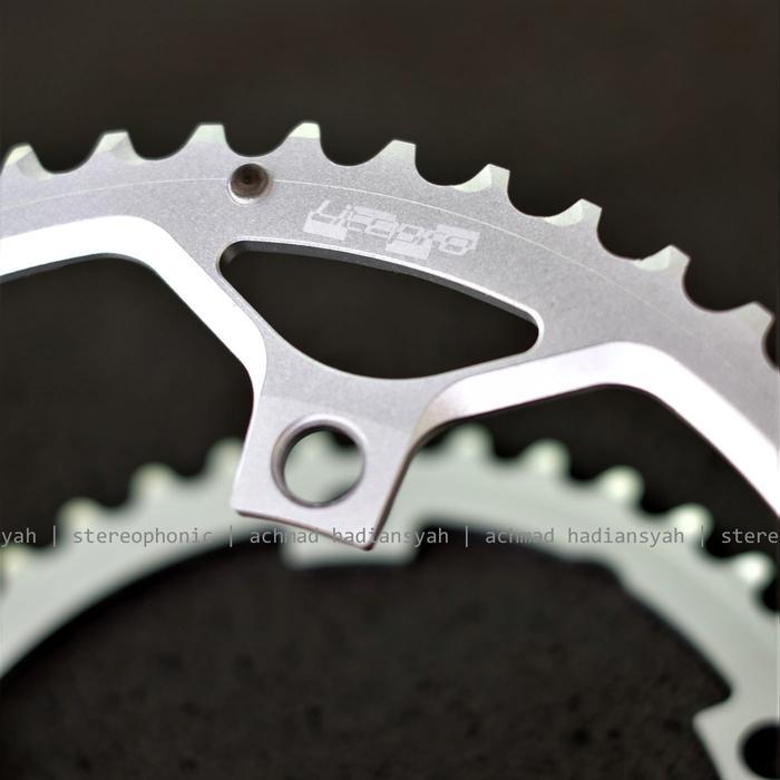 Chainring Litepro 53-39 Chainring Litepro 39-53 Chainring BCD130 5BOLT