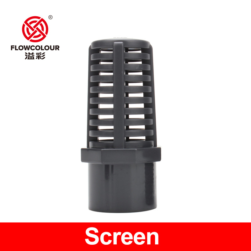 Flowcolour PVC Threaded Suction/Overflow Screen Strainer Aquarium Filter Drain Fitting Connectors