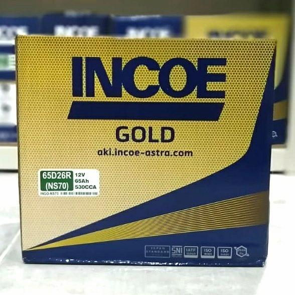 Aki Mobil Toyota Kijang LGX Incoe Gold NS70 Aki Basah